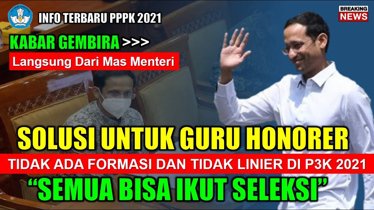 SOLUSI GURU HONORER TIDAK ADA FORMASI DAN TIDAK LINIER DI PPPK 2021 ...