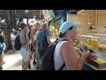 hungary daytime walk through budapest s central market hall ハンガリー ブダペスト 中央市場 散歩 4k