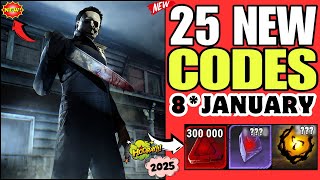 TODAY🎉JANUARY🎉CODES⚠️DBD 8*JANUARY CODES: UNLOCK FREE BLOODPOINTS AND SKINS IN DEAD BY DAYLIGHT