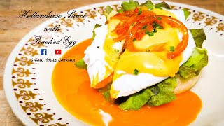 簡易篇｜自制荷蘭醬與水波蛋 (Eng Sub) - Homemade Hollandaise Sauce and Poached Egg