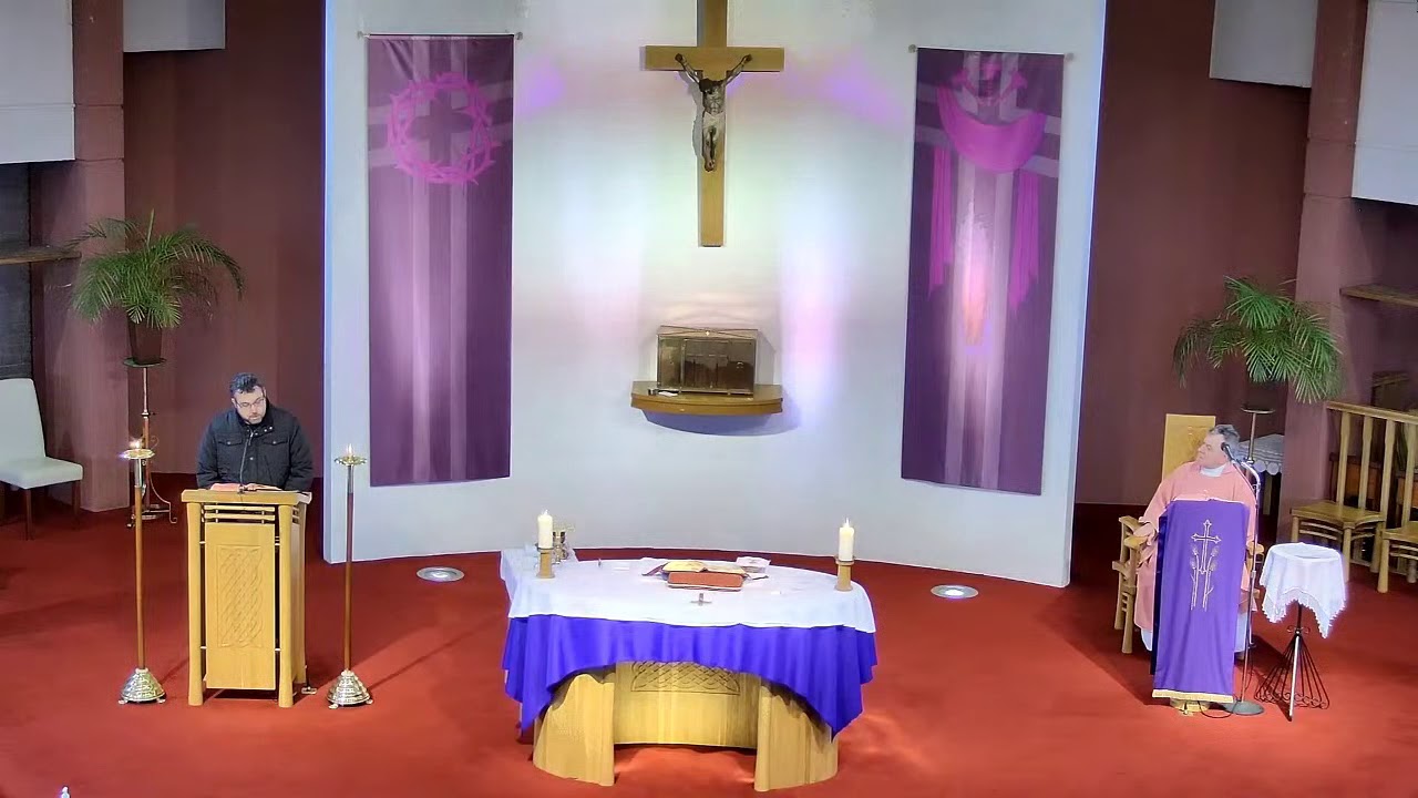 8.30am Mass For The 4th Sunday Of Lent (Laetare Sunday) - YouTube