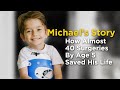 Michael's Inspiring Story: How 5-Year-Old's Life was Saved By Almost 40 Surgeries