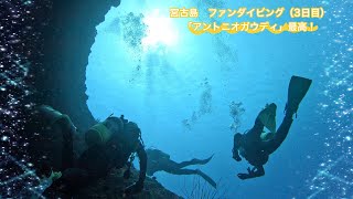 宮古島　ファンダイビング3日目　芸術的な地形の「アントニオガウディ」ネーミングがすごい！