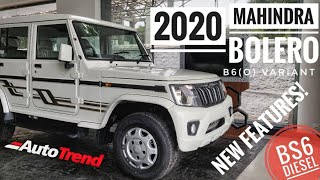 2020 Mahindra Bolero BS6 Top Spec - Most Detailed Walkaround Review | AutoTrend !!