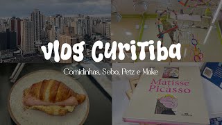 24h em Curitiba: petz, comida, sebo e o pior tutorial de make