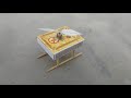 How to make a flying helicopter with matches and mini motor at home very easy🚁🚁🚁