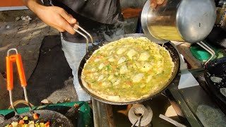 Exotic Omelet Sandwich | Most Loaded Omelet Sandwich | Indian Street Food