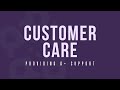 Customer Care