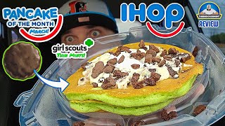 IHOP® Girl Scout® Thin Mint Pancakes Review! 🥞 | theendorsement