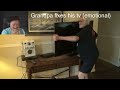 Grandpa fixes his tv (emotional)