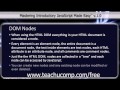 JavaScript Training Tutorial DOM Nodes