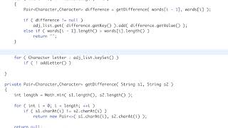 LeetCode 269. Alien Dictionary (DFS - Java)