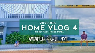 ZKVlogs Home Vlog #4 Amenities \u0026 Chill Spot (Calista Mid PHirst Park Homes Tanza)