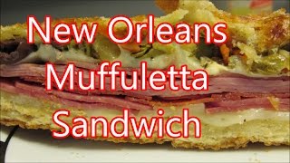 Italian Muffuletta sandwich recipe