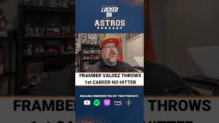 Framber Valdez 1st Career No Hitter #astros #mlb #shorts