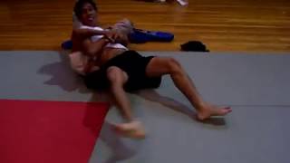 entrenamiento de jiu jitsu