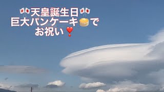 まるおの母　まるこの宿根草と低木の庭　2023 02 23 天皇誕生日の庭は、強い霜…のち日差しタップリ。レンズ雲(パンケーキ雲🥞)出現。おまけ　福島市飯野町のひな祭り🎎