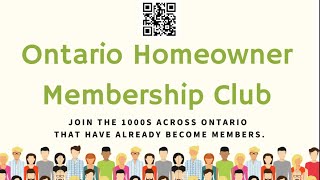 Ontario Homeowner Membership Club is on FIRE!