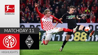 1. FSV Mainz 05 - Borussia M'gladbach 1-1 | Highlights | Matchday 11 – Bundesliga 2021/22