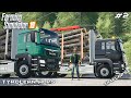 Transporting & selling log w/ Chata | Forestry Tyrolean Alps | Farming Simulator 19 | Episode 2