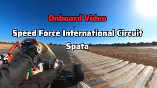 Speed Force International Circuit - Πίστα Καρτ Σπάτα, Onboard Video with a Tonykart/Rotax