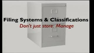 Records Management 101 training (Oregon State Archives)