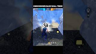 Knockdown Gloo Wall Trick tutorial🔥 Free Fire Gloo Wall Tricks #shorts #freefire