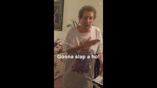 Grandma curses