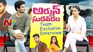 Arjun Suravaram Movie Team Exclusive Interview | Nikhil | Lavanya Tripathi | NTV