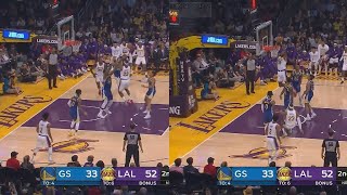 Lebron James ON Magic Johnson Mode CRAZY PASSES Crowd Goes LOCO Warriors vs Lakers 2019 Preseason