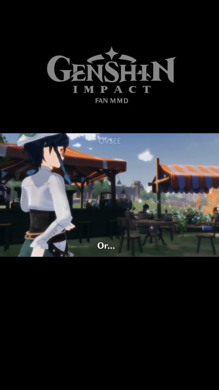[MMD Genshin Impact] Будничные заботы анемо Архонта