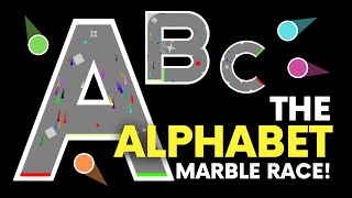 The Alphabet - Elimination Algodoo Marble Race