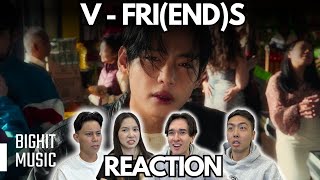 V ‘FRI(END)S’ Official MV REACTION!!
