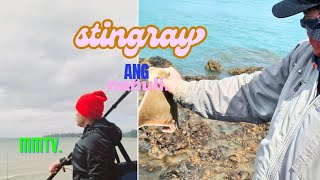 stingray fish ang aming nahuli.