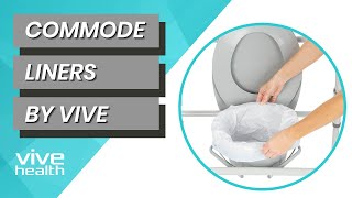 Commode Liners by Vive