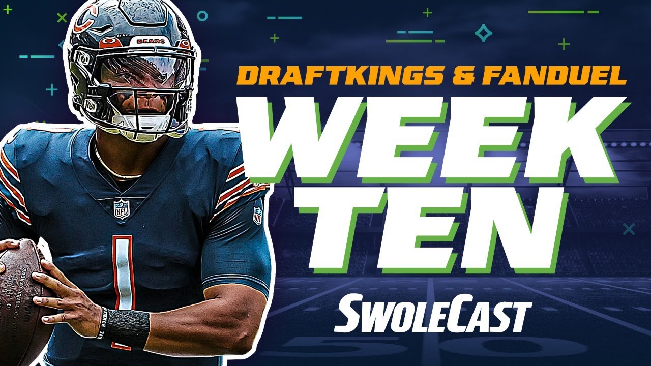 DRAFTKINGS NFL WEEK 10 - 2022 DFS FANTASY FOOTBALL - YouTube