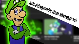 Mr.Alopecia V1 But Swapped  (Luigi's Lunacy/Mario Madness Cover)