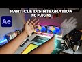 Particle Dissolve Effect in After Effects - After Effects Tutorial | No Plugins