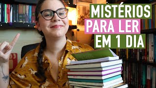 12 LIVROS DE MISTÉRIO PARA LER EM 1 DIA | BOOK ADDICT