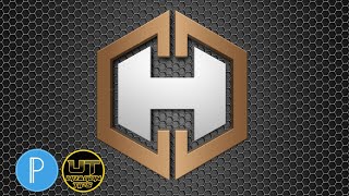 H Logo Design Tutorial in PixelLab | Uragon Tips