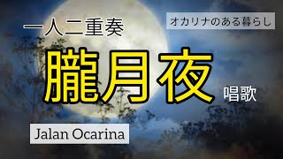 【ｵｶﾘﾅ演奏】朧月夜/唱歌/一人二重奏