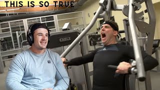 Bodybuilder Reacts - Gym Stereotypes - Dude Perfect
