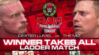 WWE RAW December 19, 2022 Official Match Card