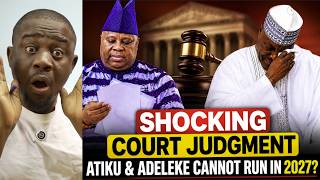 Court Orders ADC Deregistered! Atiku & Adeleke May Not Run in 2027?