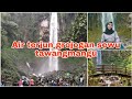 Air terjun grojogan sewu tawangmangu karanganyar jawa tengah