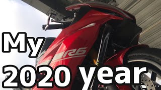 YZF‐R6 red【BN6】Thank you for my great year!