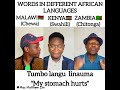 words in different african languages episode 3