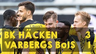 BK Häcken - Varbergs BoIS (3-1) Allsvenskan 2021
