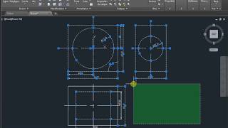 Sélection d'objets dans autocad