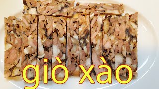 vlog 206 # How to make crispy pork roll (stir-fried pork roll) to welcome Tet / Delicious dishes ...